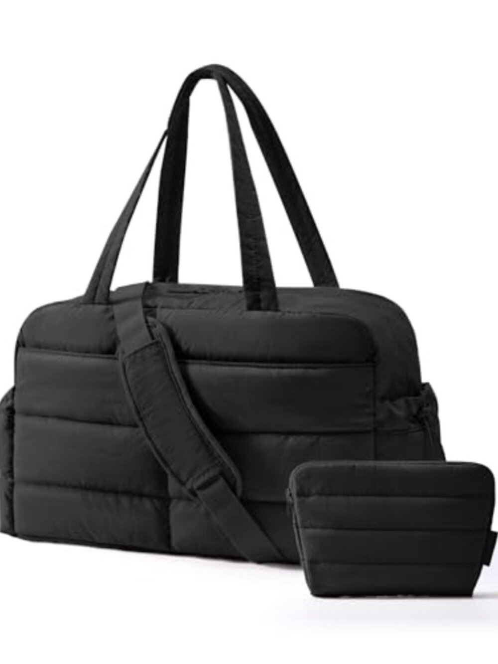 Travel Duffle Bag 31L with Toiletry Pouch Water Resistant Gym Weekend